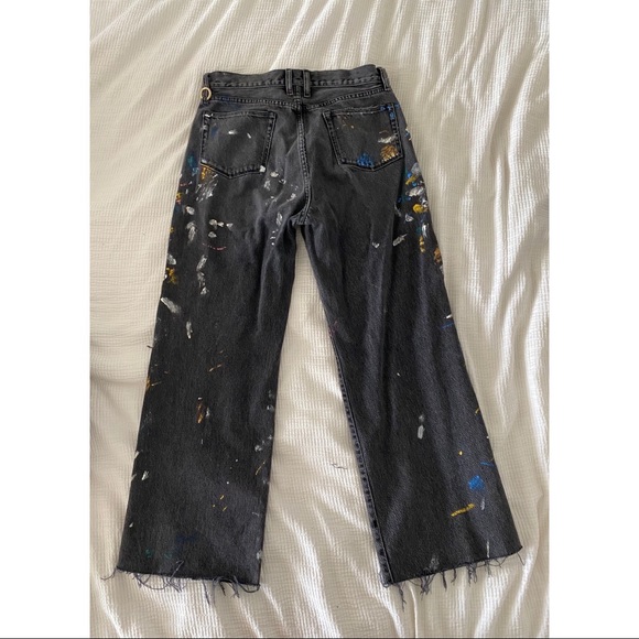 Simon Miller Paint Splatter Jeans - Picture 7 of 9